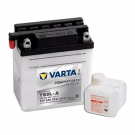 Varta 503 012 001 MC-batteri 12 volt 3 Ah (+pol till höger)